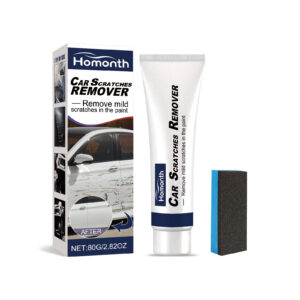 Fast-acting car scratch repair wax for quick paint mark removal