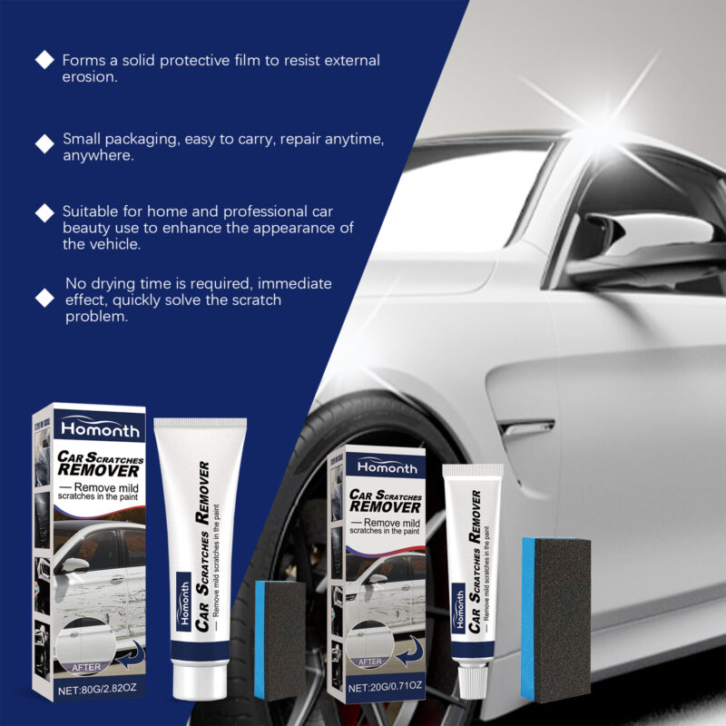 Fast-Acting Car Scratch Repair Wax – Safe, Multi-Purpose Paint Polishing & Mark Removal - Image 3