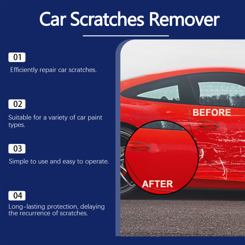 Fast-Acting Car Scratch Repair Wax – Safe, Multi-Purpose Paint Polishing & Mark Removal - Image 4