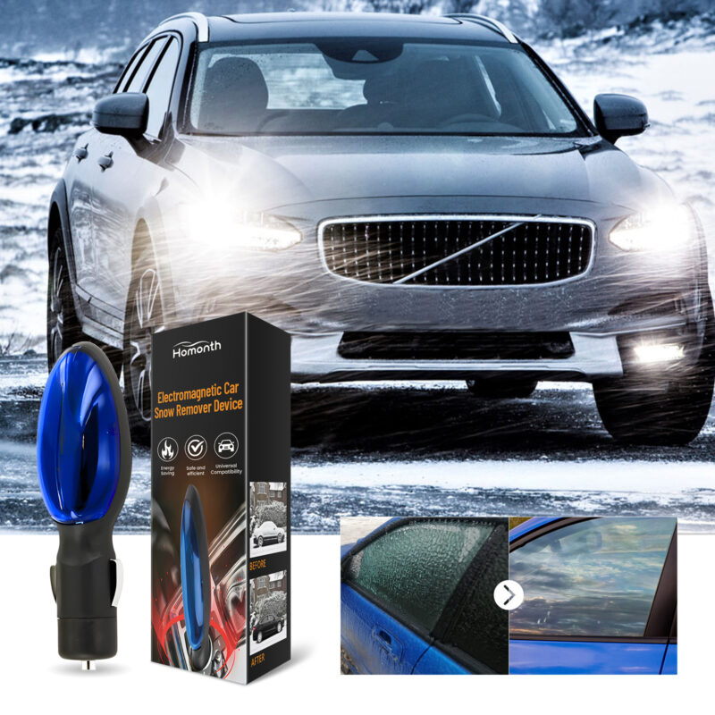 Fast-Acting Car Snow Remover & Defroster – Portable Safe Deicer for Ice Removal - Image 2