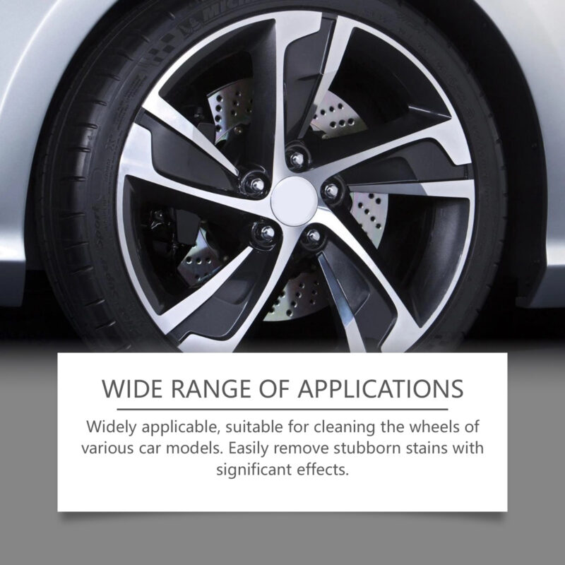 Fast-Acting Car Tire Cleaner Spray – Wheel Shine, Protective Formula, Surface-Safe - Image 3