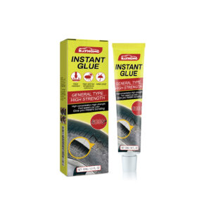 Fast-acting car tire repair glue for fixing tire cracks quickly