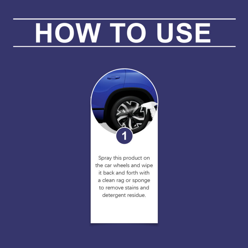 Fast-Acting Car Wheel Cleaner: Rust Removal, Hub Stain Cleaner (Multi-Purpose, Surface-Safe) - Image 6