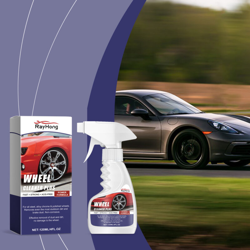 Fast-Acting Car Wheel Cleaner: Rust Removal, Hub Stain Cleaner (Multi-Purpose, Surface-Safe) - Image 2