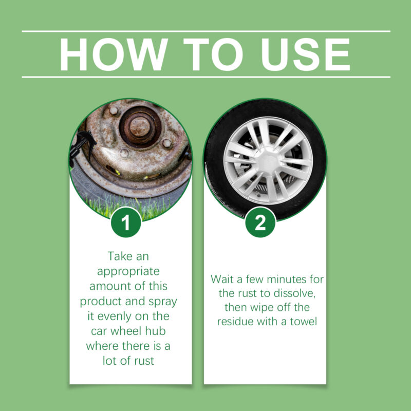 Fast-Acting Car Wheel Rust Remover & Cleaner – Safe, Multi-Purpose Protective Formula - Image 6