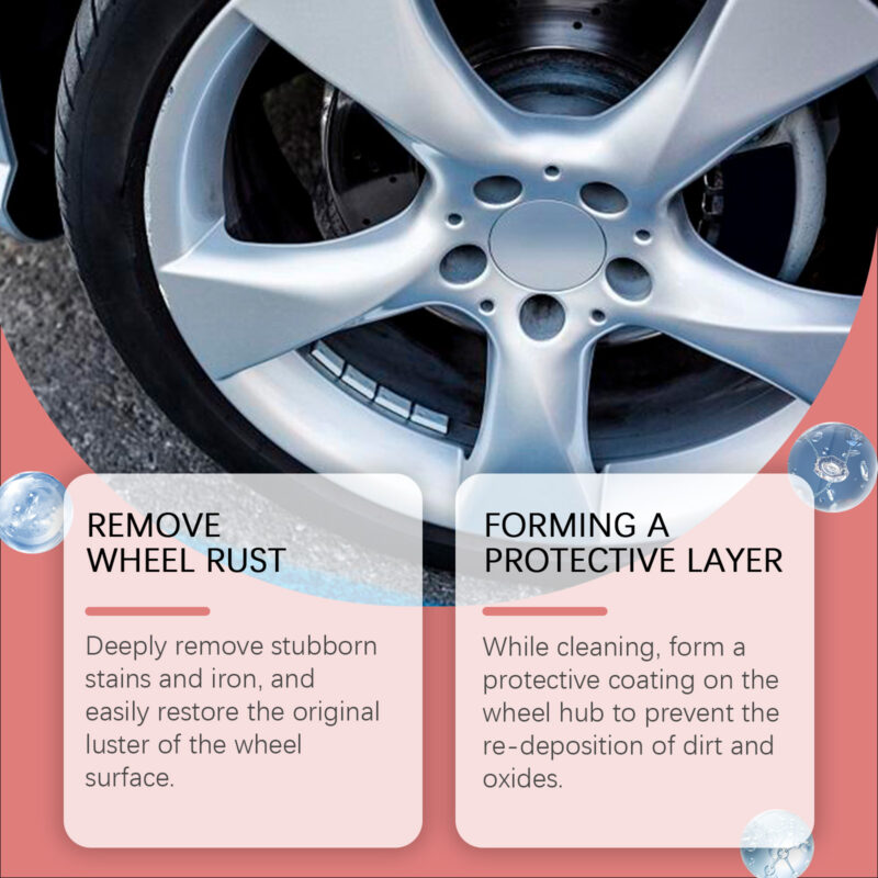Fast-Acting Car Wheel Rust Remover & Tire Rim Cleaner – Safe Protective Formula - Image 4