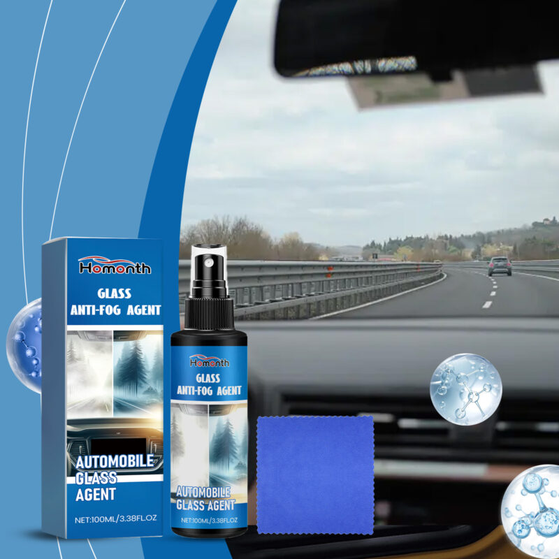 Fast-Acting Car Windscreen Anti-Fog & Oil Film Cleaner – Safe, Multi-Purpose - Image 2