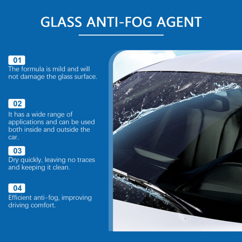 Fast-Acting Car Windscreen Anti-Fog & Oil Film Cleaner – Safe, Multi-Purpose - Image 4