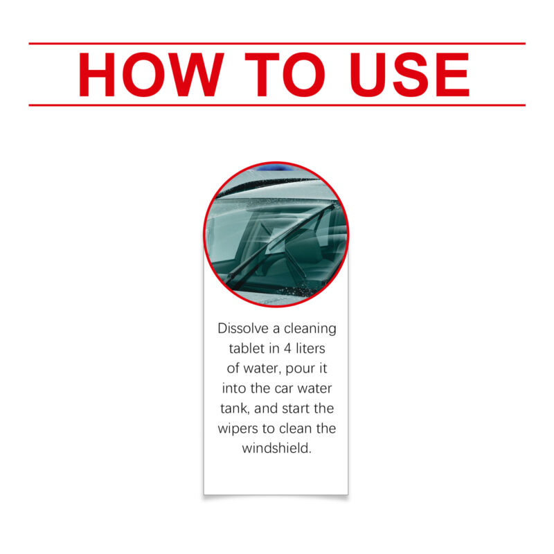 Fast-Acting Car Windshield Cleaner: Anti-Fog, Rain Repellent Formula – Surface-Safe - Image 6