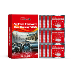 Fast-acting car windshield cleaner with anti-fog formula for clear visibility
