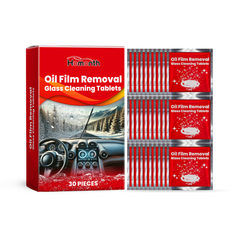 Fast-acting car windshield cleaner with anti-fog formula for clear visibility