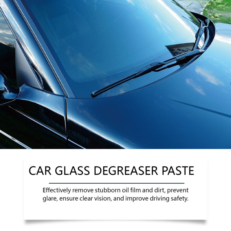 Fast-Acting Car Windshield Cleaner: Glass Decontamination & Waterproof Ointment - Image 3