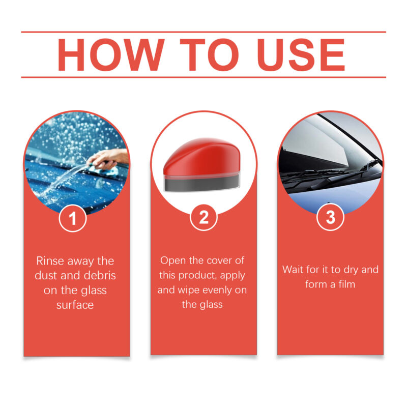 Fast-Acting Car Windshield Cleaner & Oil Film Remover – Surface-Safe Glass Coating - Image 6