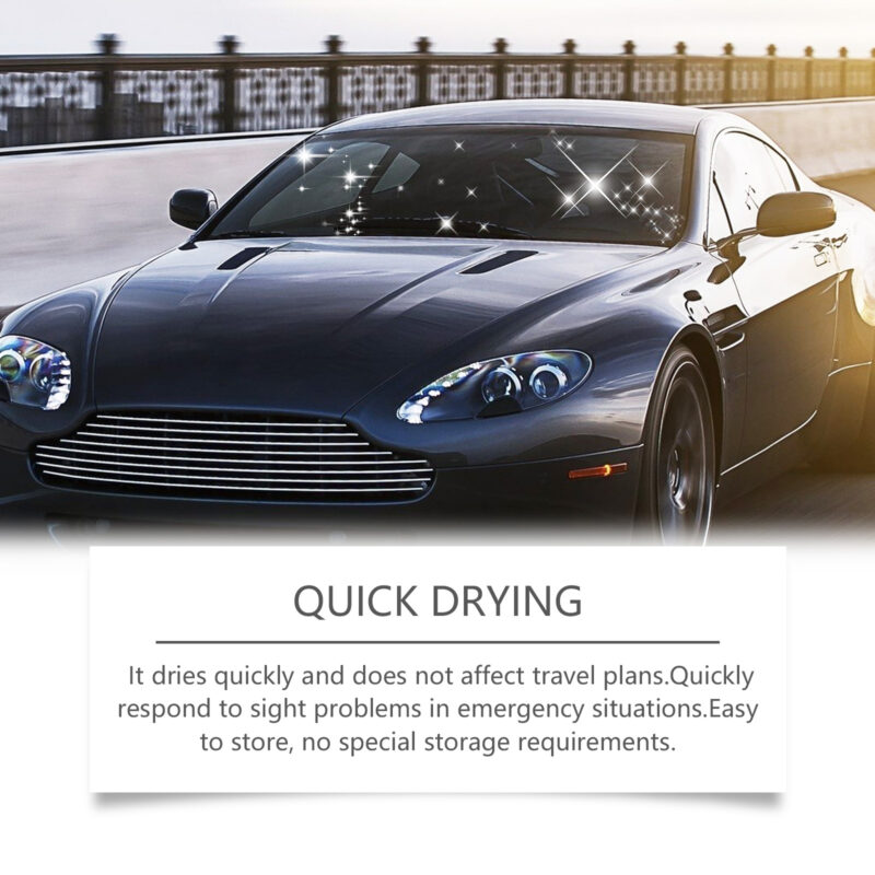 Fast-Acting Car Windshield Cleaner & Oil Film Remover – Surface-Safe Glass Coating - Image 3