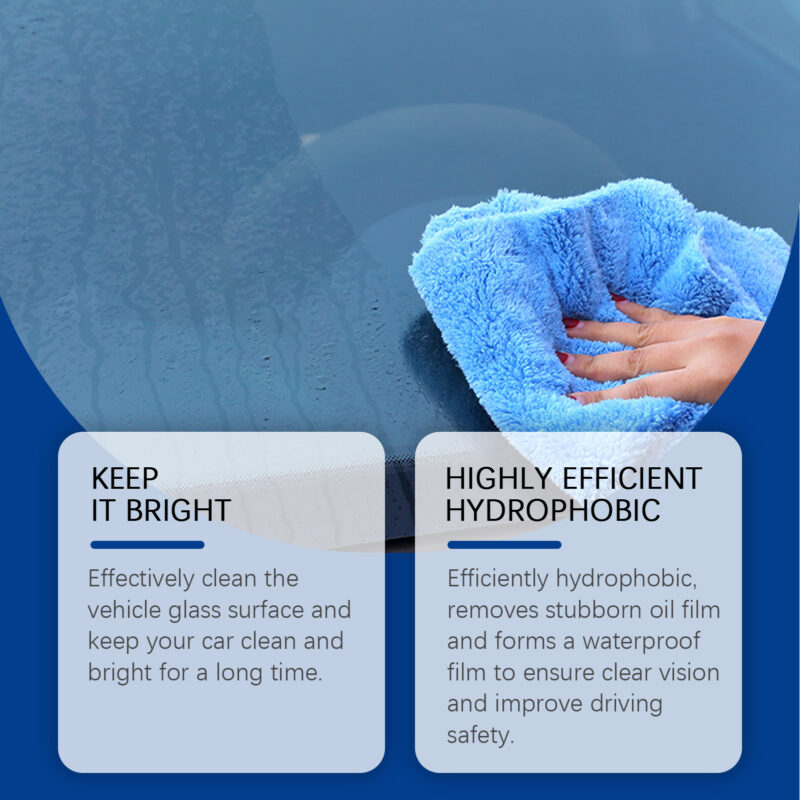 Fast-Acting Car Windshield Cleaner Tablet – Water Stain Remover, Waterproof Effervescent - Image 3