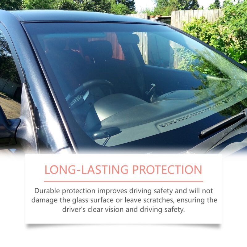 Fast-Acting Car Windshield Oil Film Cleaner – Safe Glass Cleaner, Clear Vision - Image 3