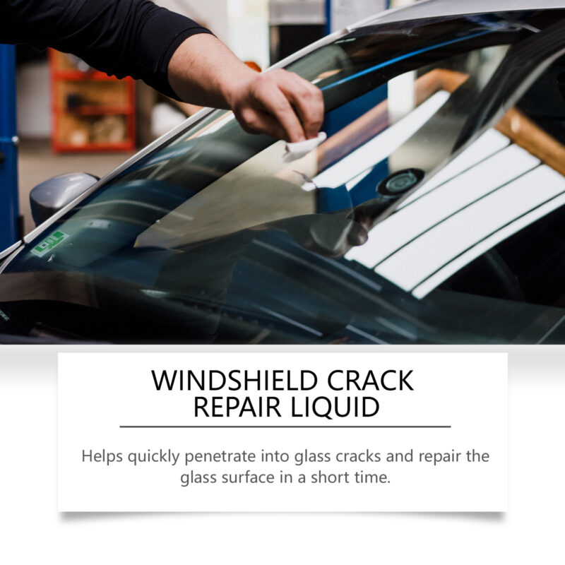 Fast-Acting Car Windshield Repair Kit: Crack Scratch Fix, Surface-Safe Formula - Image 3