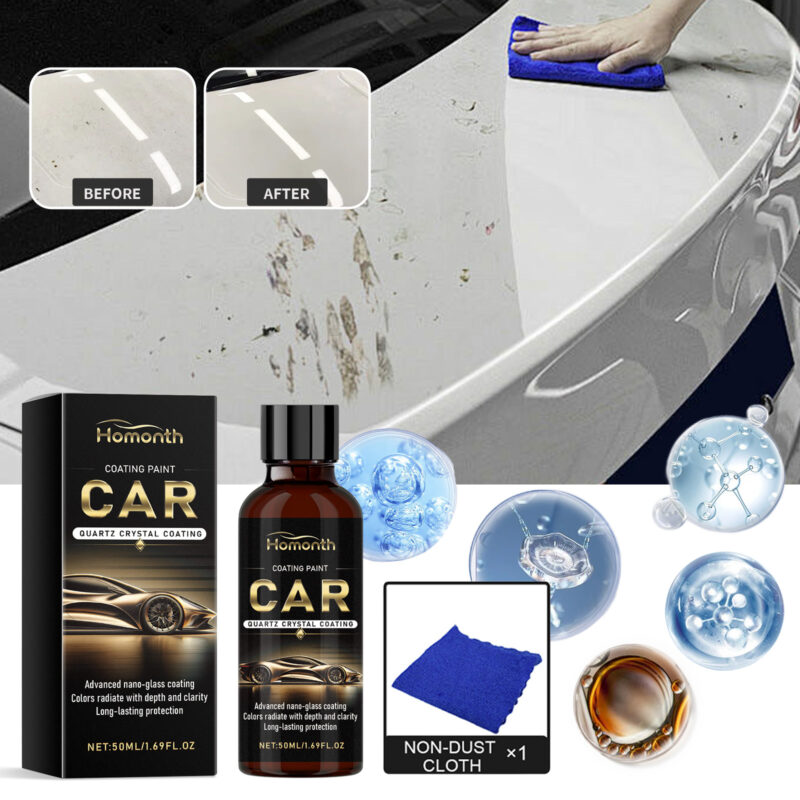 Fast-Acting Multi-Purpose Car Care: Interior Cleaner & Rust Remover with Protective Formula - Image 2