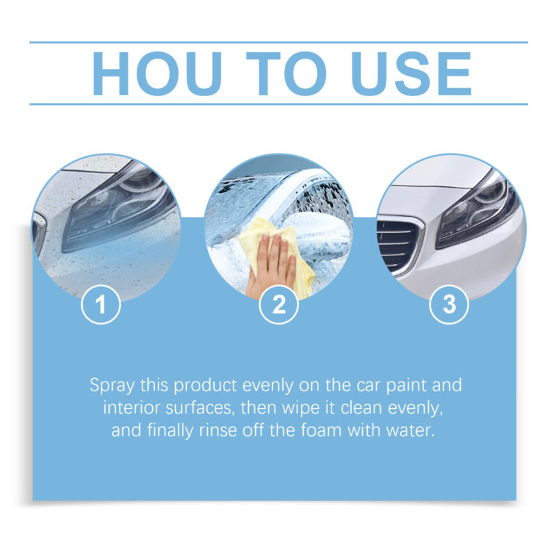 Fast-Acting Multi-Purpose Car Interior Cleaner & Rust Remover – Safe Formula - Image 6