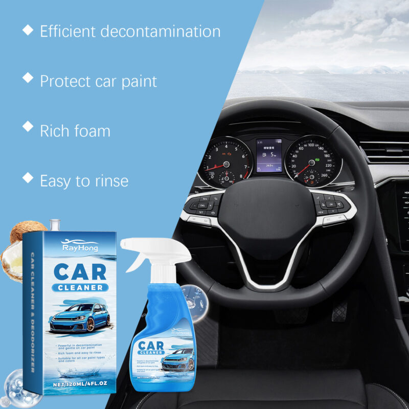 Fast-Acting Multi-Purpose Car Interior Cleaner & Rust Remover – Safe Formula - Image 4