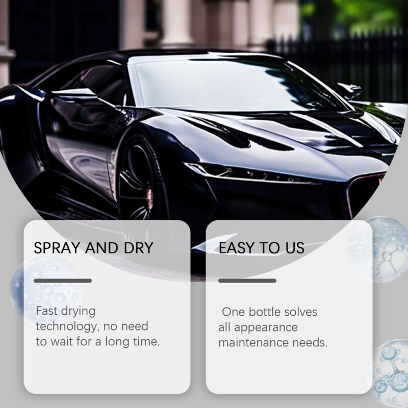 Fast-Acting Multi-Purpose Car Paint Coating – Surface-Safe Protective Spray - Image 3