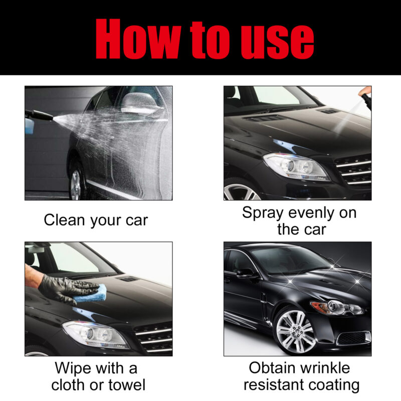 Fast-Acting Multi-Purpose Car Paint Protector | Automotive Wax Coating - Image 5