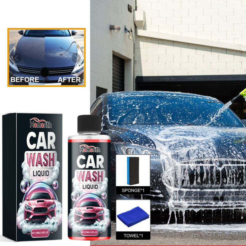 Fast-Acting Multi-Purpose Car Wash Liquid – Safe Paint Cleaner, Protective Formula - Image 2