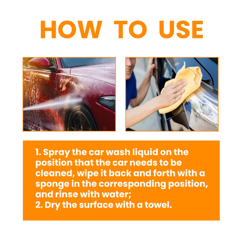 Fast-Acting Safe Car Wash: Multi-Purpose Interior/Exterior, Tire Rim Cleaner - Image 6