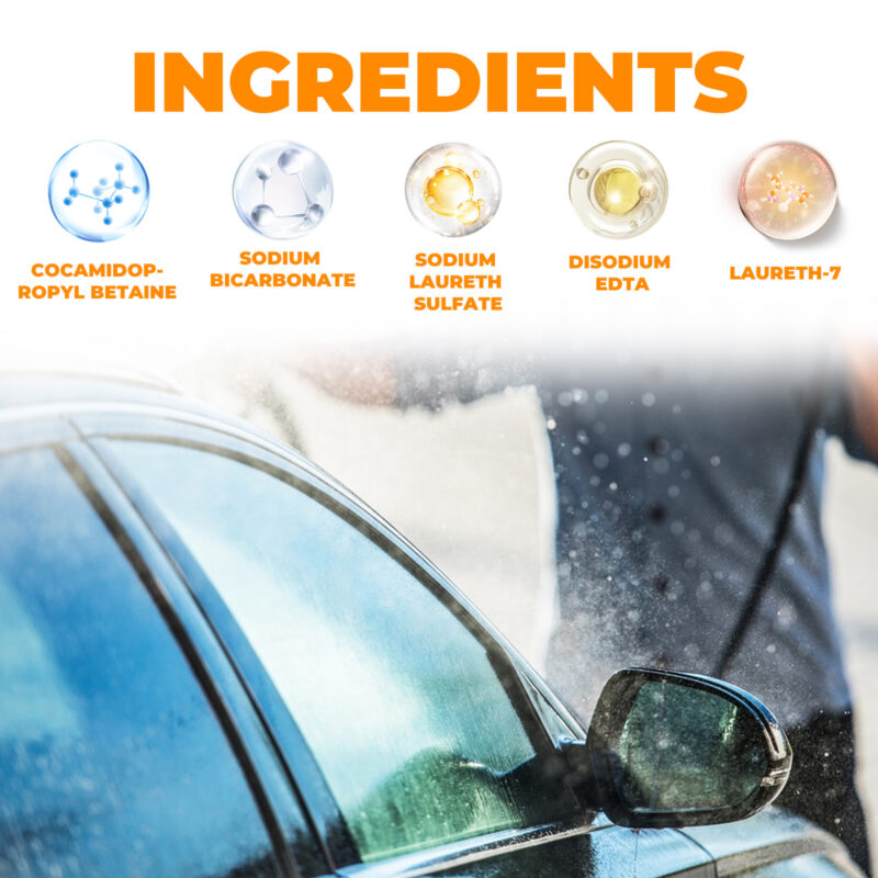 Fast-Acting Safe Car Wash: Multi-Purpose Interior/Exterior, Tire Rim Cleaner - Image 5