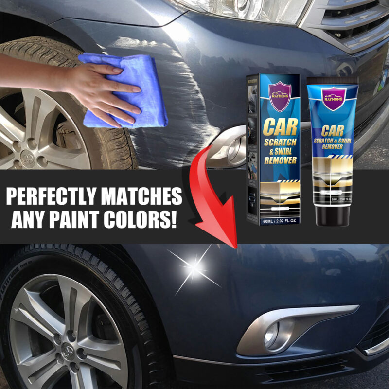 Fast-Acting Surface-Safe Car Scratch Repair Cream | Paint Scratch Remover, Car Maintenance - Image 3