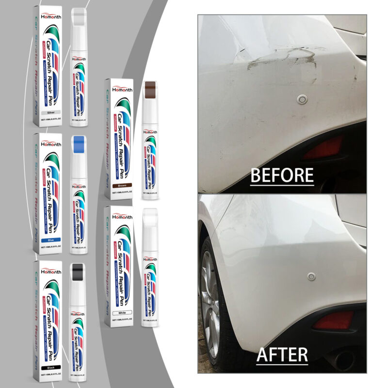 Fast-Acting White Car Scratch Repair Pen – Paint Scratch Remover, Surface-Safe Formula - Image 6