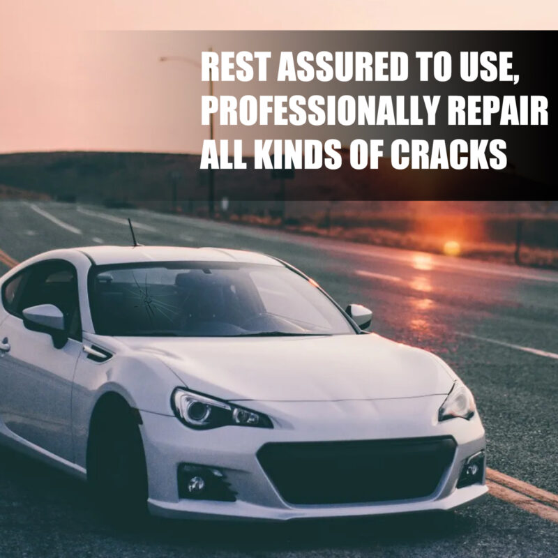 Fast-Acting Windshield Crack Repair Fluid | Car Windshield Repair, Surface-Safe Formula - Image 4