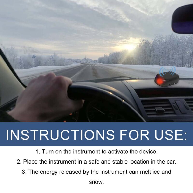 Fast-Melting Car Snow Deicer | Portable Ice Remover for Winter Vehicle Care - Image 6