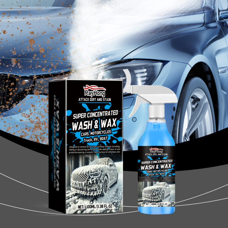 Foam Car Wash Liquid: Fast-Acting, Safe Interior/Exterior Paint Cleaner - Image 2