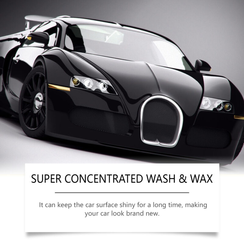 Foam Car Wash Liquid: Fast-Acting, Safe Interior/Exterior Paint Cleaner - Image 3