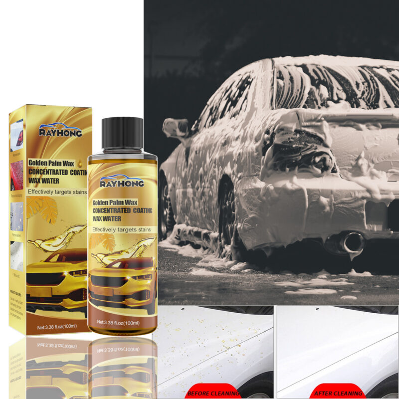 Golden Palm Wax Concentrate: Car Wash Wax with Protective Formula, Shine Restore - Image 2