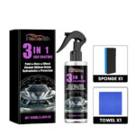Homonth 3-in-1 car coating multi-purpose paint protector tire cleaner decontamination spray