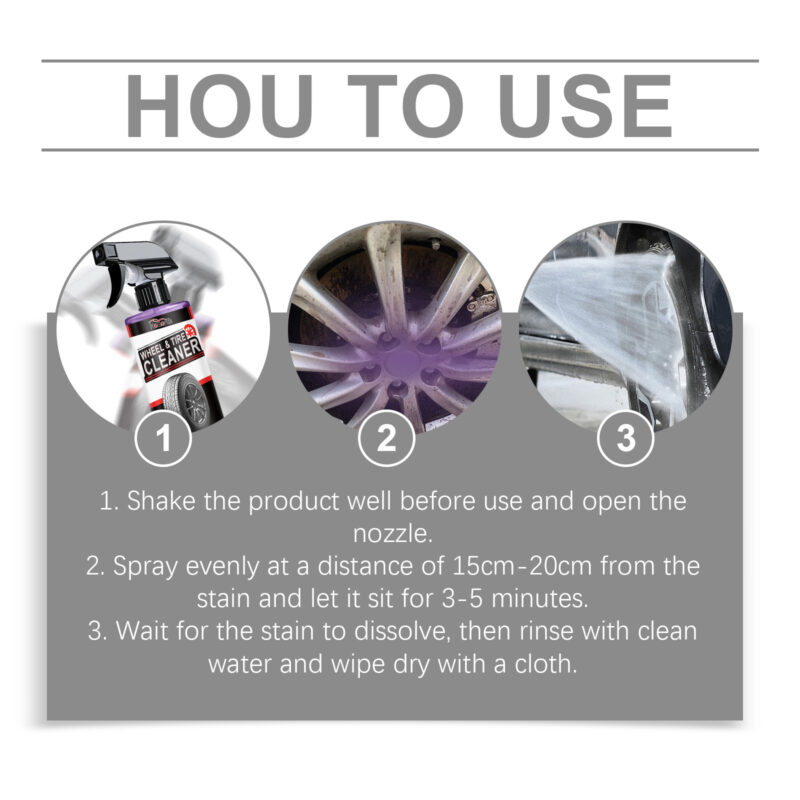 Homonth All-Purpose Car Cleaner – Fast-Acting, Surface-Safe (Interior/Exterior Rust Removal) - Image 6