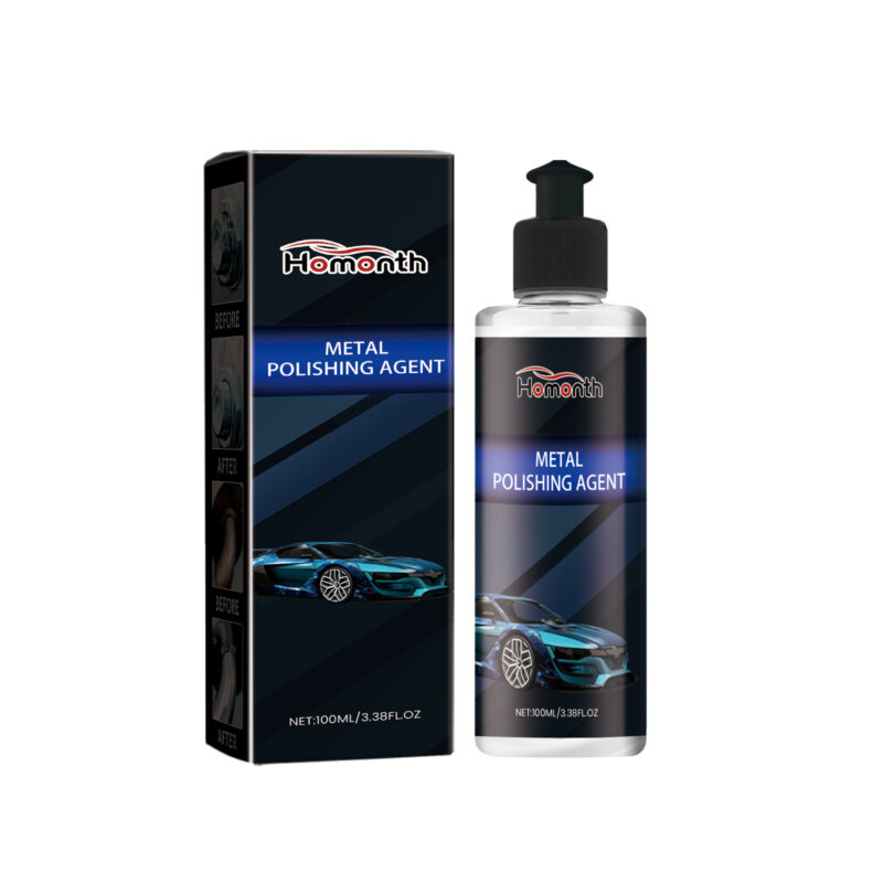 Homonth Auto Metal Polish fast-acting rust remover for car metal surfaces