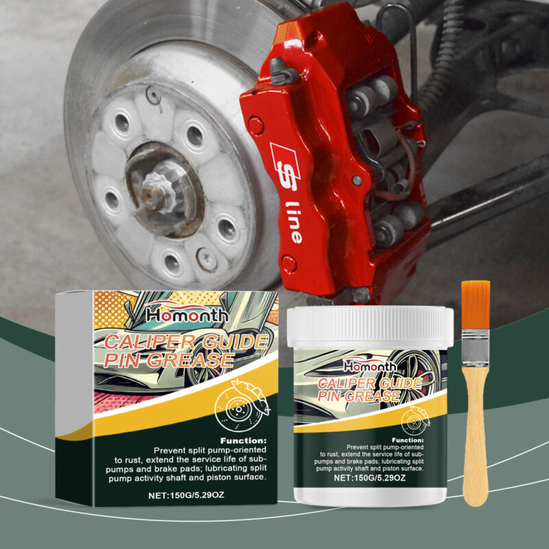 Homonth Brake Caliper Grease: Anti-Bite Silicon Lubricant for Car Brake Maintenance - Image 2