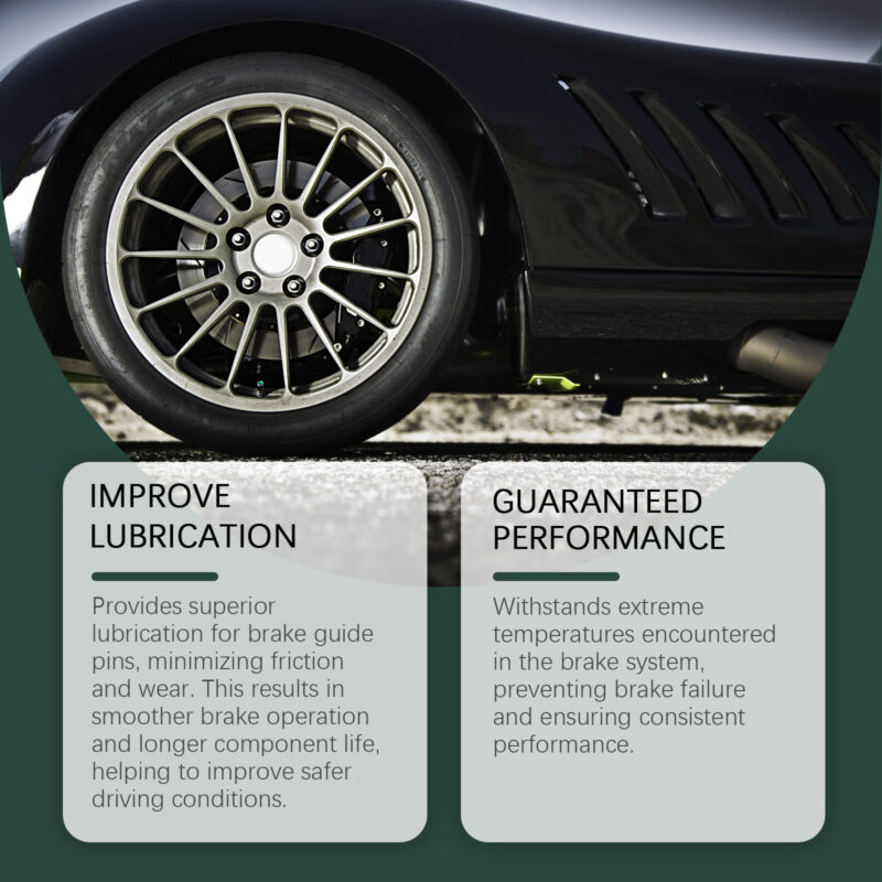 Homonth Brake Caliper Grease: Anti-Bite Silicon Lubricant for Car Brake Maintenance - Image 4