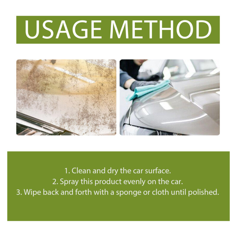 Homonth Car Coating Agent - Multi-Purpose Paint Protector, Fast-Acting Polishing Cleaner - Image 6