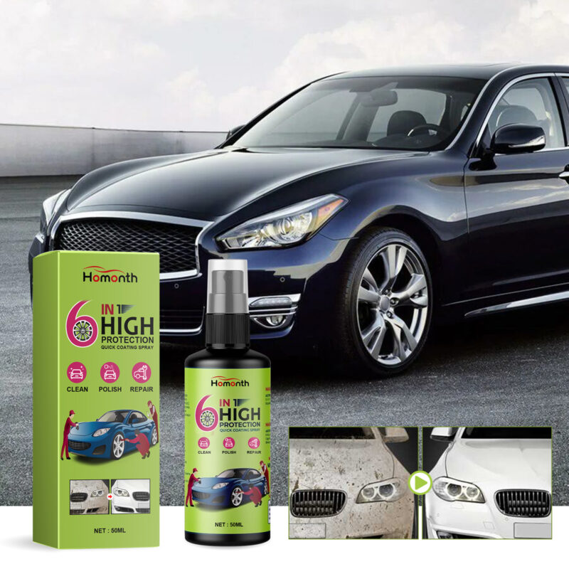 Homonth Car Coating Agent - Multi-Purpose Paint Protector, Fast-Acting Polishing Cleaner - Image 2