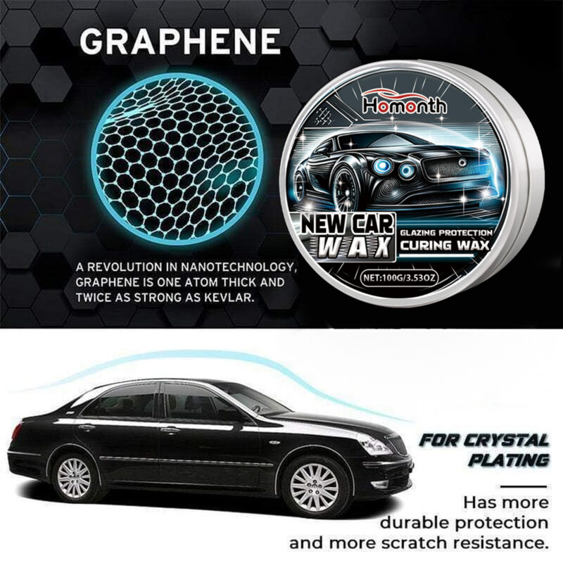 Homonth Car Coating Wax Set – Protective Formula, Long-Lasting Shine, Surface-Safe - Image 5