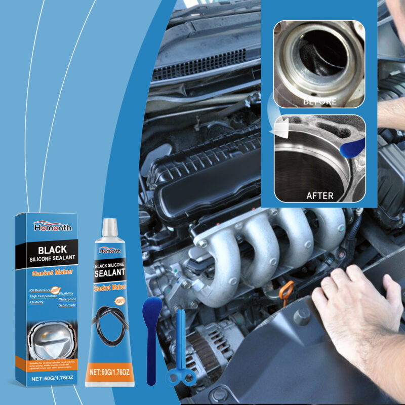 Homonth Car Engine Sealant: Waterproof, Wear-Resistant Gap Repair | Portable & Surface-Safe - Image 2