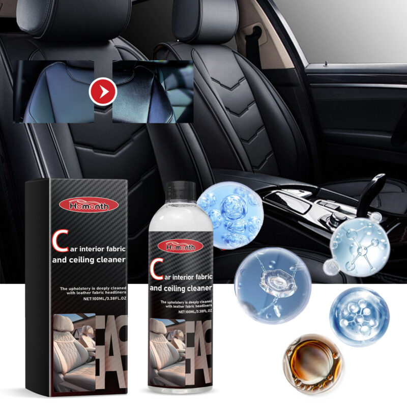 Homonth Car Interior Cleaner & Leather Polish – Multi-Purpose, Safe, Fast-Acting - Image 2