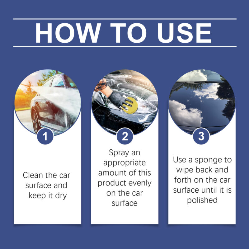 Homonth Car Paint Protector: Fast-Acting, Anti-Stain Coating with Gloss Boost - Image 6