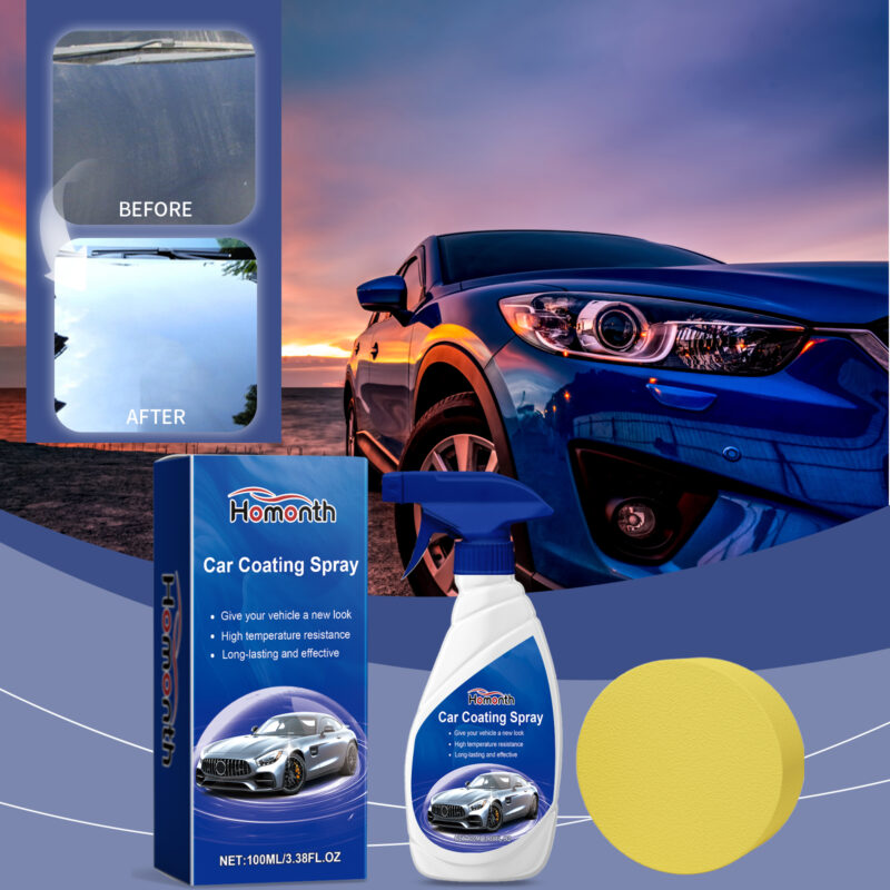 Homonth Car Paint Protector: Fast-Acting, Anti-Stain Coating with Gloss Boost - Image 2
