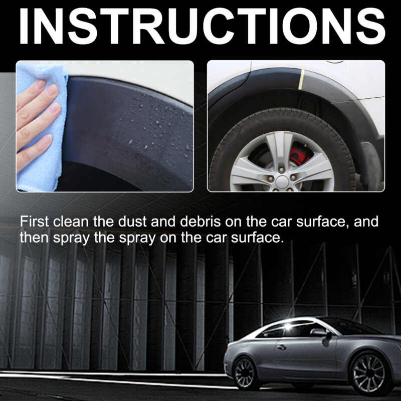 Homonth Car Plastic Restoration Spray: Interior Cleaner, Protective Formula (Multi-Purpose, Safe) - Image 5