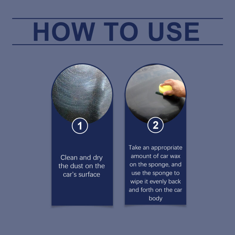 Homonth Car Polishing Wax: Scratch Repair, Anti-Stain Protective Formula (Fast-Acting) - Image 7